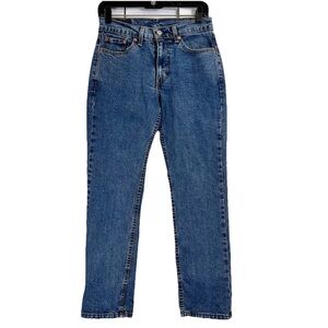 Levis 514 Jeans‎ Mens 29x30 Blue Straight Denim Medium Wash Workwear